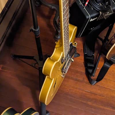 Epiphone ES-335 Traditional Pro w/Epiphone 2021 - Metallic Gold image 3