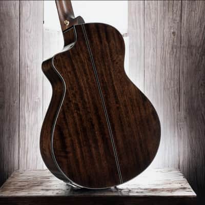 Cort Gold MC6 Ovangkol Acoustic-Electric Guitar w/Premium Gig-bag. Natural Gloss, B-Stock image 3