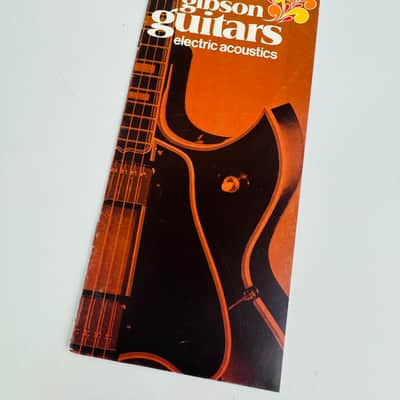 Gibson 11-Brochure Literature Set 1970 image 15
