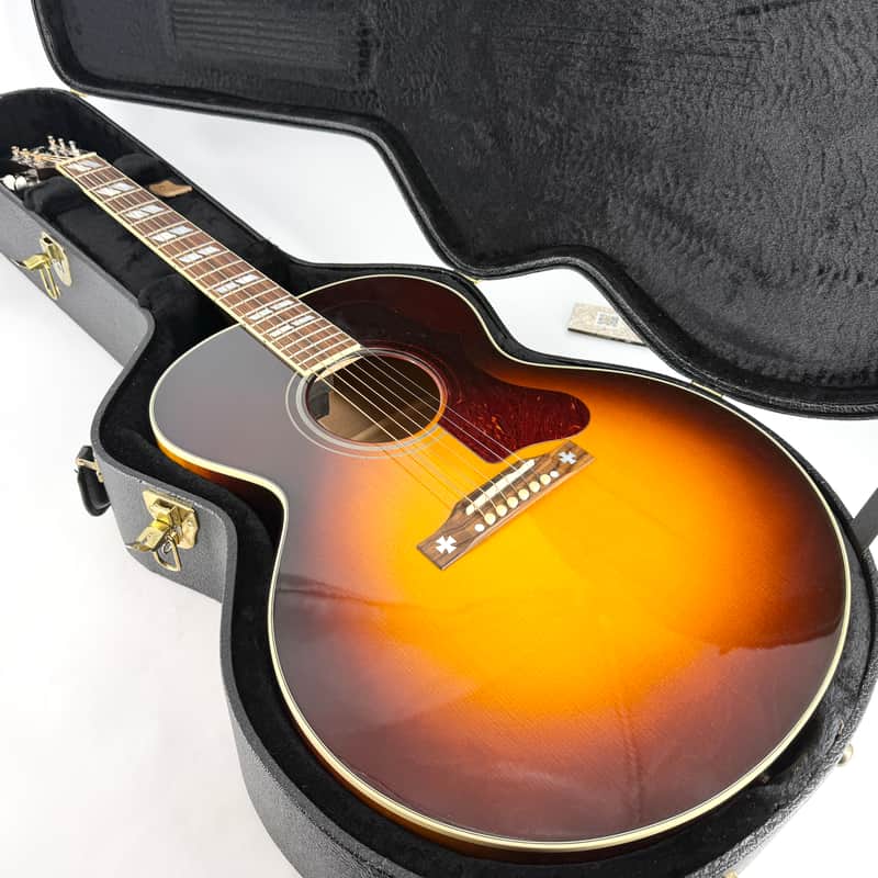 2015 Gibson Custom Shop Limited Edition J-185 Red Spruce - Sunset Burst image 1