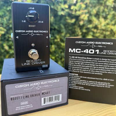 *MINT* MXR MC401 CAE Boost / Line Driver - CIB image 1