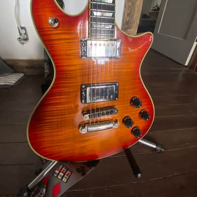 Schecter Tempest Classic (Rare) 2005 Burst Flame Top Maple image 1