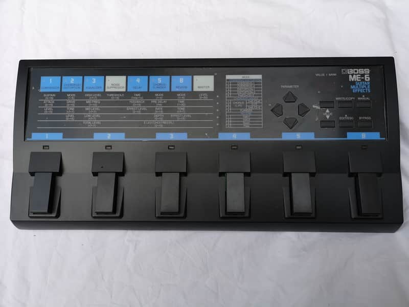 Boss ME-6 Guitar Multiple Effects Pedal image 1
