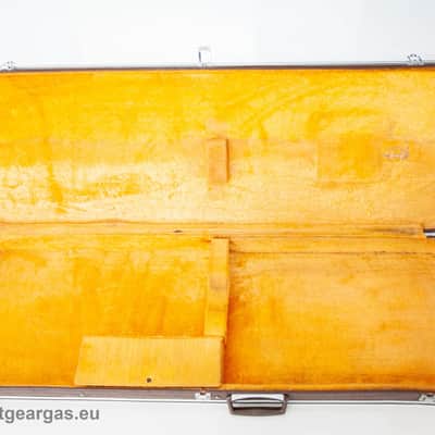 70's MIJ Ibanez/Greco J Bass / P Bass Gold plush interior hardcase image 9