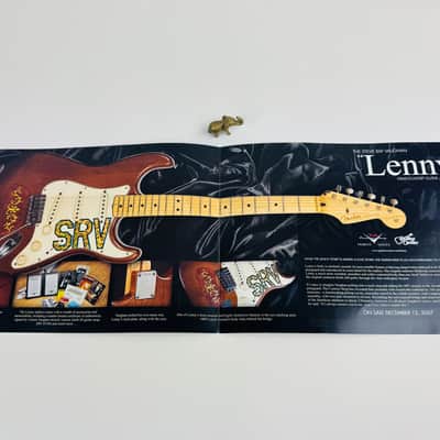Fender Custom Shop Stevie Ray Vaughan “Lenny” Stratocaster Brochure 2007 image 2