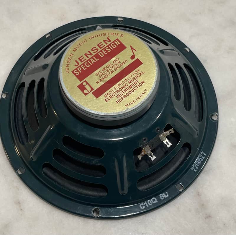 Jensen C10Q Vintage Ceramic 10" 40-Watt 8ohm Guitar Speaker - excellent image 1