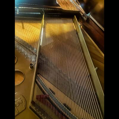 Steinway & Sons Model O Grand Piano – Honduran Mahogany image 7