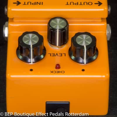 Boss DS-1 Distortion 1979 Japan s/n 7900, with Toshiba TA7136AP op amp, Silver Screw, Clear Switch image 7