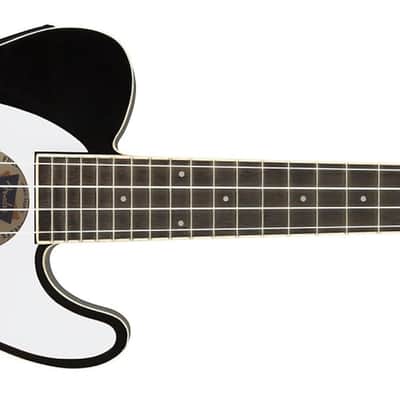 Fender Fullerton Tele Uke, Black image 5