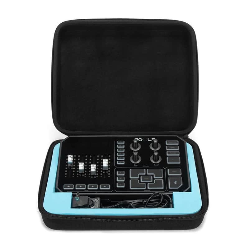 Mint Analog Cases Rigid Molded Pulse Case for TC GOXLR Interface w/ Soft Velvet image 1