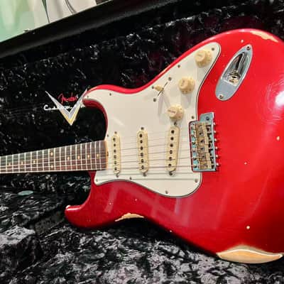Fender Custom Shop '62 Stratocaster Limited Edition Candy Apple Red image 13