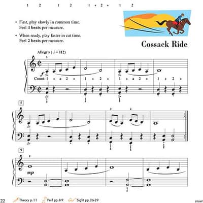 Faber Piano Adventures Level 3A - Lesson Book - 2nd Edition image 6