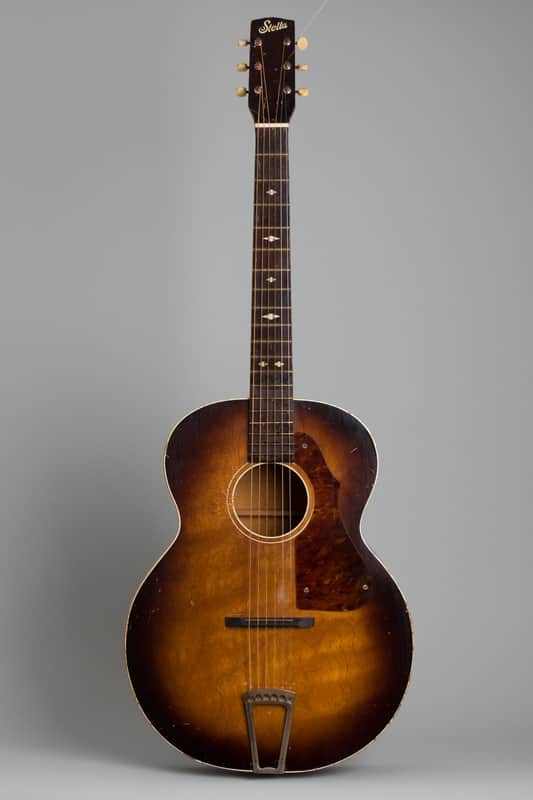 Stella Grand Concert H1141 Flat Top Acoustic Guitar, made by