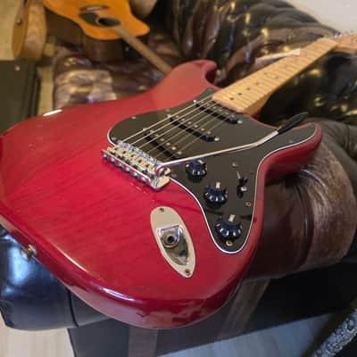 Fender Stratocaster 1979 ONE OWNER - Original Hang Tag! Red Ash Body Vintage 70s American Strat image 12