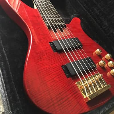 Yamaha RBX 6JM John Myung Signature 2012 Amber Red image 4