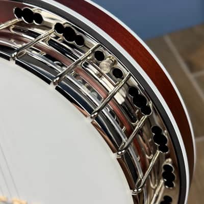 Custom Deering Sierra Maple 5-String Banjo Dark Eagle II Stain image 16