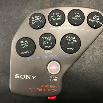 Sony DRB-G1 Beat Box Drum Machine with Distortion Rare MIJ image 2