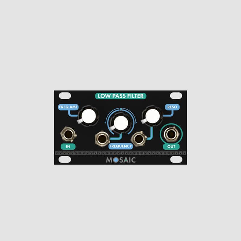 Mosaic Low Pass Filter Black image 1