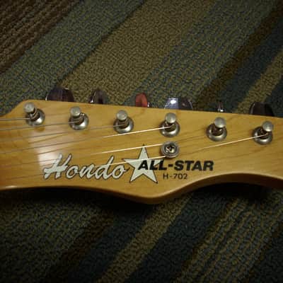 Hondo All Star H-702 early 80's Buttercream image 2