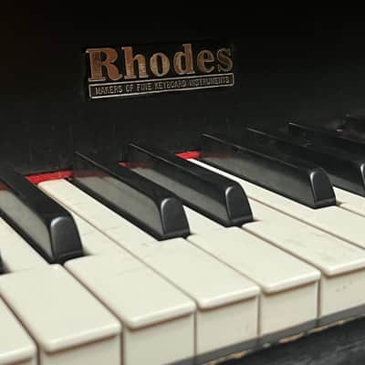 Fender Rhodes English Club Piano 1980s Black image 3