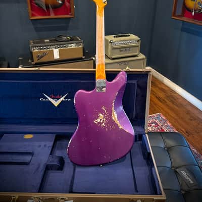 Fender Custom Shop 1965 Jaguar - Aged Purple Metallic image 7