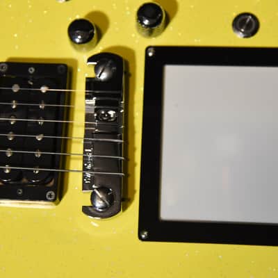 Cort/ Manson Manson Matt Bellamy Signature Guitar w Kaoss Pad and Sustainiac Custom Yellow - Sparkle Yellow image 2
