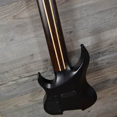 Legator G9F Black Satin Flame Maple Black 9-string Multi-Scale image 6