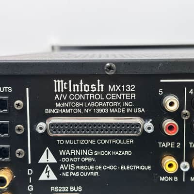 Mcintosh MX132 AV Control Center/ Processor/ Pre-Amplifier image 10