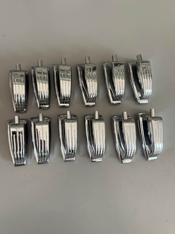 Set of (12) Vintage Ludwig  Large Classic Lugs, Bass/Tom , Super Clean! image 1