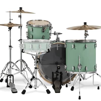 PDP Concept Maple Satin Seafoam Finish Ply Rock Drum Set PDCM24RKSF image 2