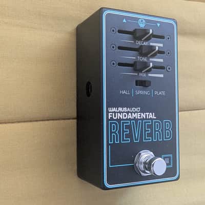 Walrus Audio Fundamental Reverb 2023 - Present - Black / Teal image 4