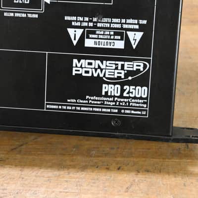 Monster Power PRO 2500 PowerCenter 10-Outlet Power Conditioner CG0119Y image 5