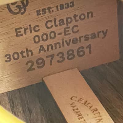 Martin 000-EC Eric Clapton 30th Anniversary Acoustic Guitar image 16