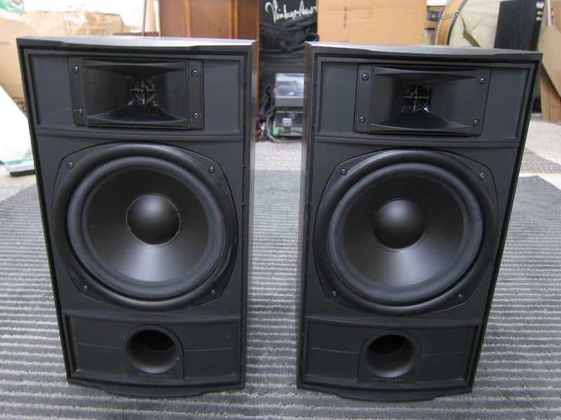 Pr Klipsch KSB 3.1 Bookshelf Speakers, 100 Watts, 8 OHms, Ex Sound, USA Black image 1