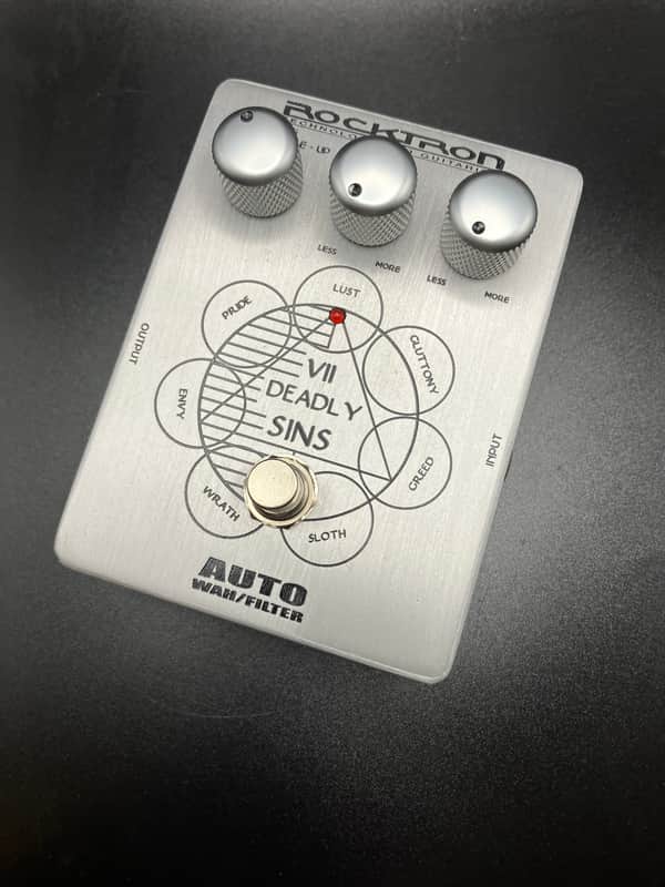 Rocktron VII Deadly Sins Auto Wah 2010s - Silver image 1