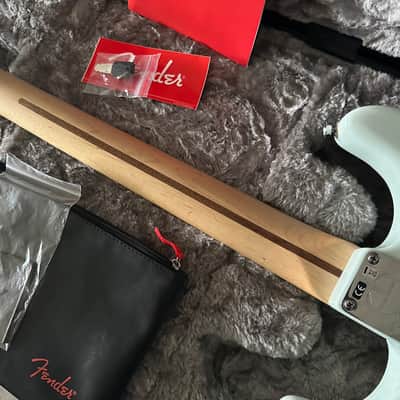 2014 Fender Limited Edition American Standard Stratocaster Channel Bound 2016 - Sonic Blue image 6