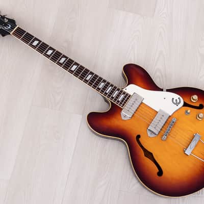 1991 Epiphone Casino Vintage Guitar Sunburst Pre-Elitist, Near-Mint w/ Case, Japan Terada image 13