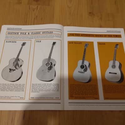 Vintage 1965 Gretsch Guitars & Amplifiers Catalog! Chet Atkins, White Falcon! Rare, Original Case Candy! image 8