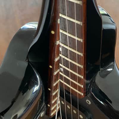 Aria Pro II Guitar, RS Wildcat, SUPER STRAT, Black, MIJ, 1986 image 6