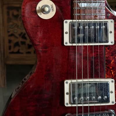 Gibson Les Paul Studio with Vintage Tuners 2012 - Wine Red image 4