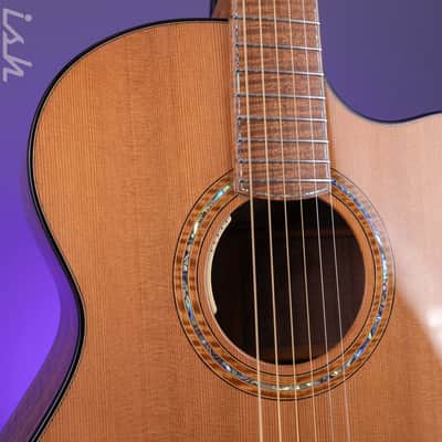 PRS Private Stock Acoustic Angelus Cutaway Cedar Top Walnut Back/Side image 6