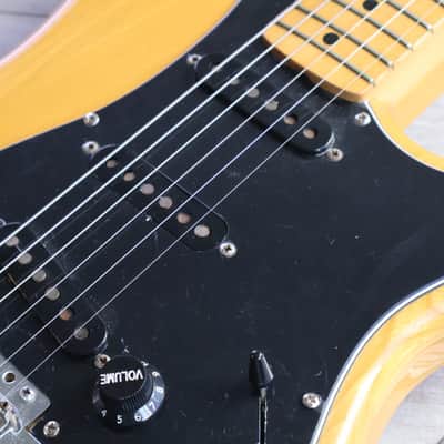 1980 Yamaha Japan SR500S Super Rock'n Roller Stratocaster (Natural) image 5