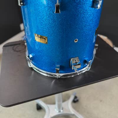 Pork Pie Custom 5-Piece Shell Pack (US Made) — Blue Sparkle Mid 2000’s - Blue Sparkle image 10