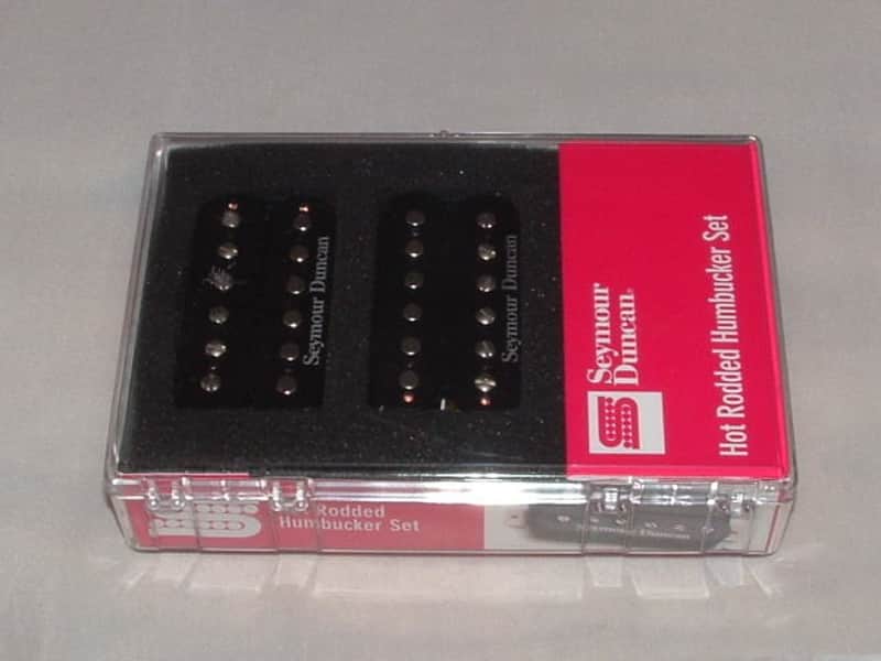 Seymour Duncan Hot Rodded Humbucker Set (Black) - Hot Rodded Humbucker Set SH-2 Jazz SH-4 JB image 1