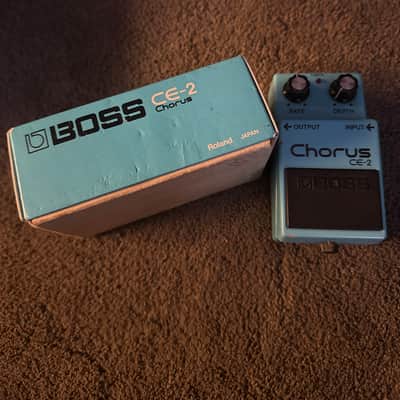 Boss CE-2 Chorus (Green Label) 1984 - 1988 W/ Original Box & Power Supply image 6