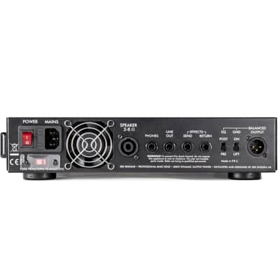 EBS Reidmar 502 Lightweight Bass Amplifier Head - 500W Class D, 2-Ohm Stable, Analog Preamp with 4-Band EQ, Built-in Compressor, XLR DI Out, Effects Loop image 2