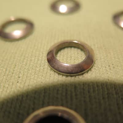 Vintage NEW-OLD-STOCK 1958 1959 Grover Pat Pend tuners nickel WASHERS for gibson Les Paul PAF Burst standard es 355 Flying v 175 SG image 14