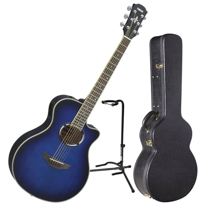 Yamaha APX500III OBB Acoustic/Electric Guitar Bundle | Reverb