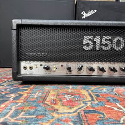 1998 Peavey 5150 Script Signature 2 Channel 120w Tube Head - New Tubes image 2