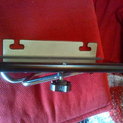 Roland Piano sound module stand 1990's Black / Chrome image 2